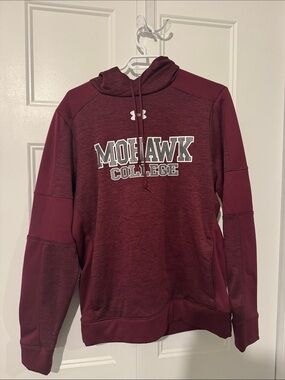 Under Armour Maroon Mohawk College Pullover Hoodie